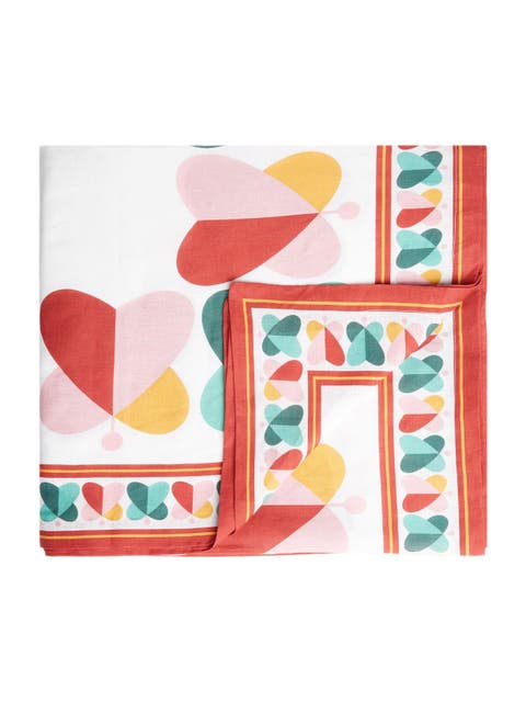 Large Tablecloth (180X350) Farfalle Ring Multicolor