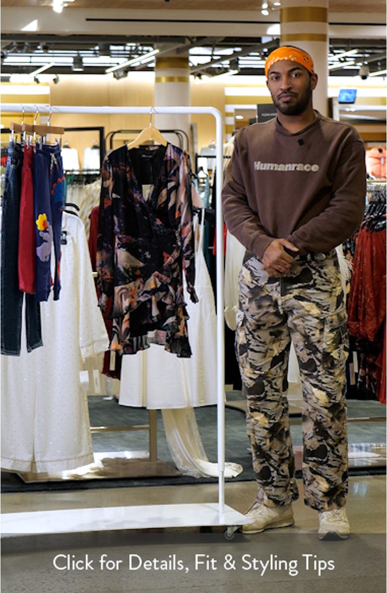 Kids
 Floral Wrap Front Long Sleeve Dress, sales video thumbnail