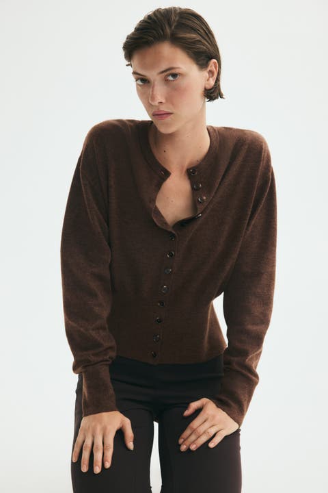 Fine-Knit Cardigan