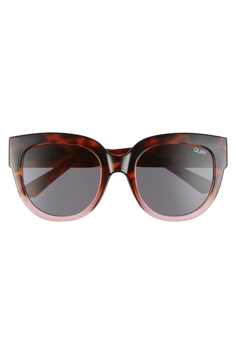 Australia Limelight 54mm Gradient Sunglasses, Alternate, color, TORT PINK/ SMOKE