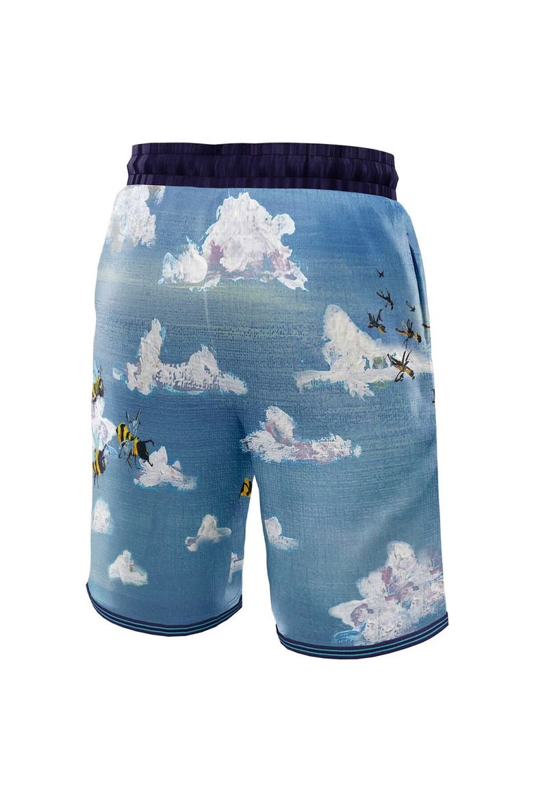 Unisex NBA & KidSuper Studios by Fanatics Blue Charlotte Hornets Hometown Shorts, Alternate, color, Blue