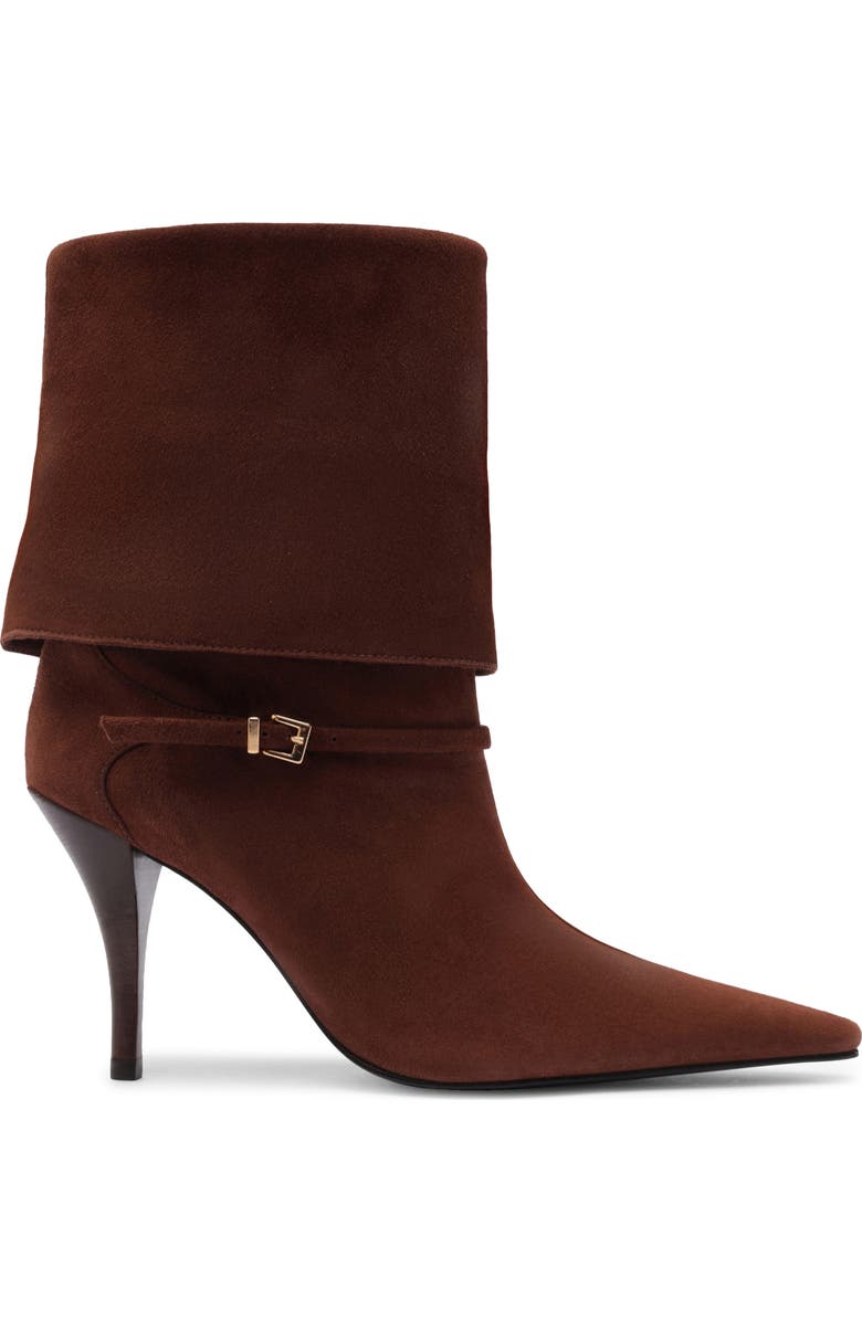 Schutz Rudy Stiletto Boot, Alternate, color, Root Brown