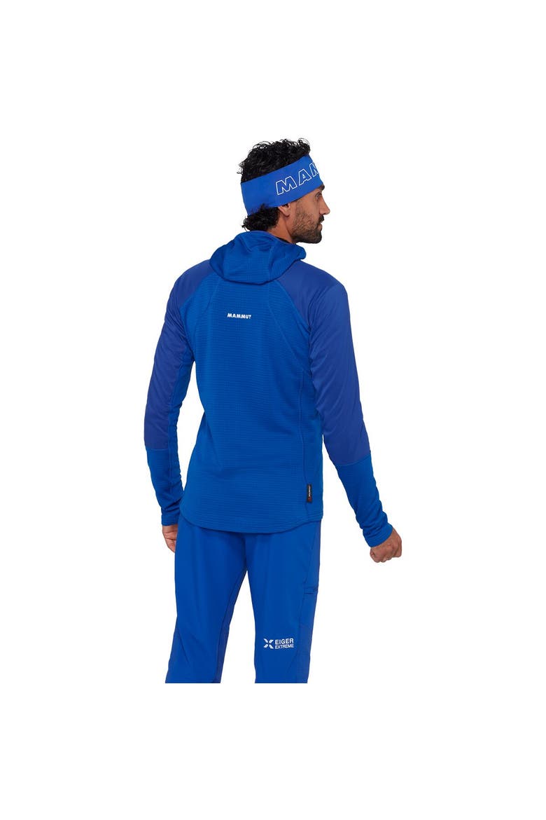 Eiger Nordwand In Flex Air Hybrid Hooded Jacket - Men's, Alternate, color, Eiger Blue