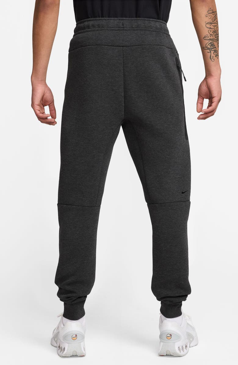 Nike Tech Fleece Joggers, Alternate, color, Black Heather / Black