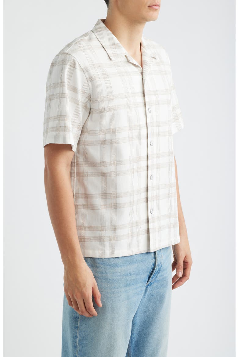 Avery Plaid Camp Shirt, Alternate, color, CHADA