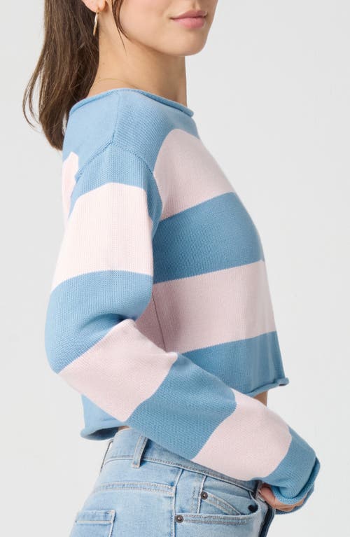 Florence By Mills Cotton Blend Crop Rugby Sweater