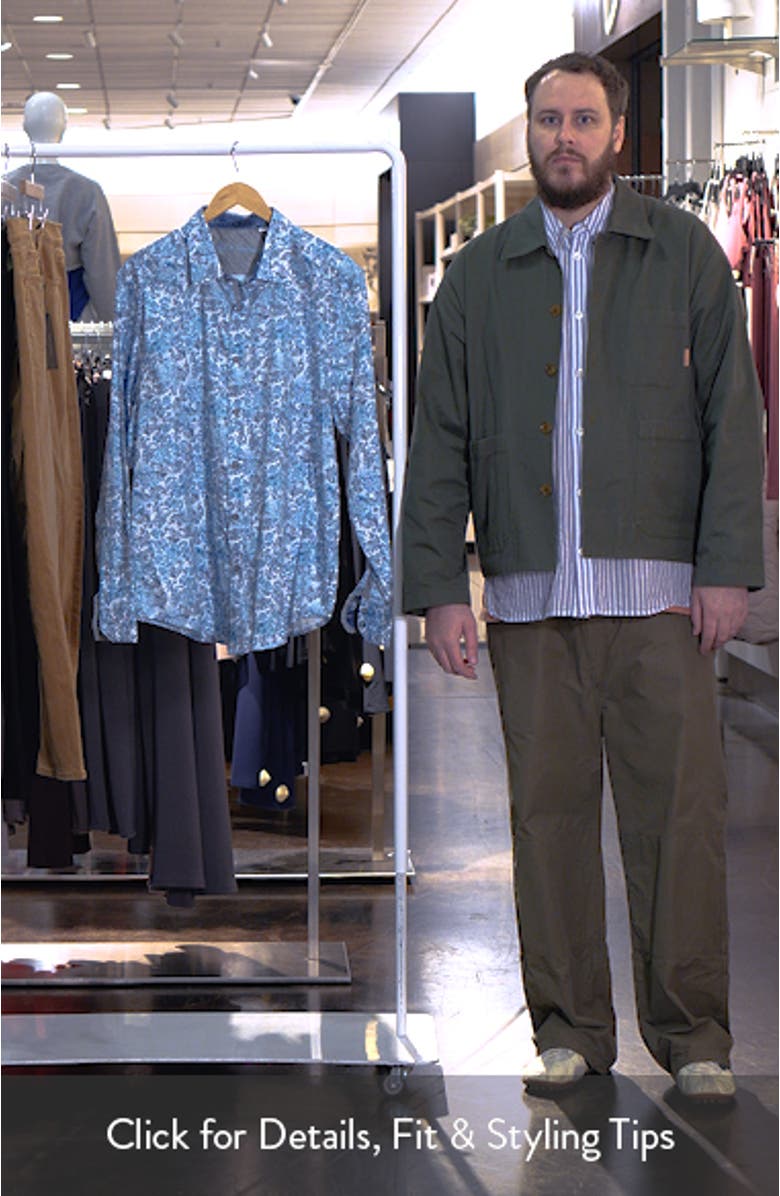 Downing Long Sleeve Button-Up Shirt, sales video thumbnail