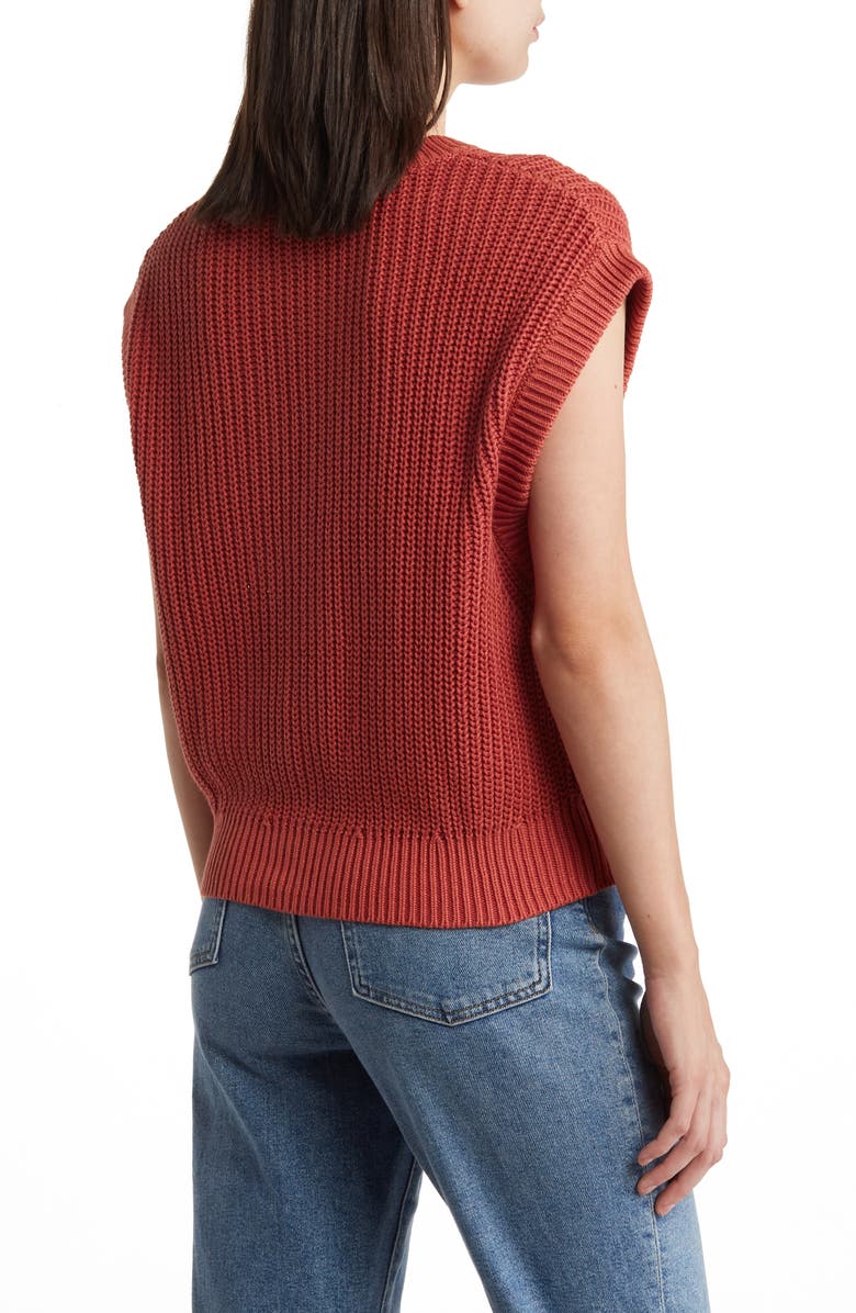 Marine Layer Devon Cotton Sweater Vest, Alternate, color,