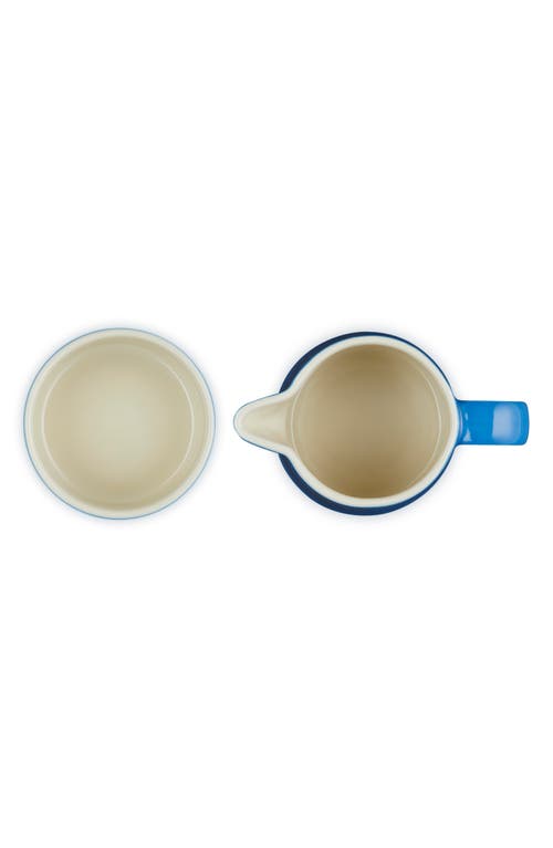 Le Creuset Stoneware Cream & Sugar Set In Marseille
