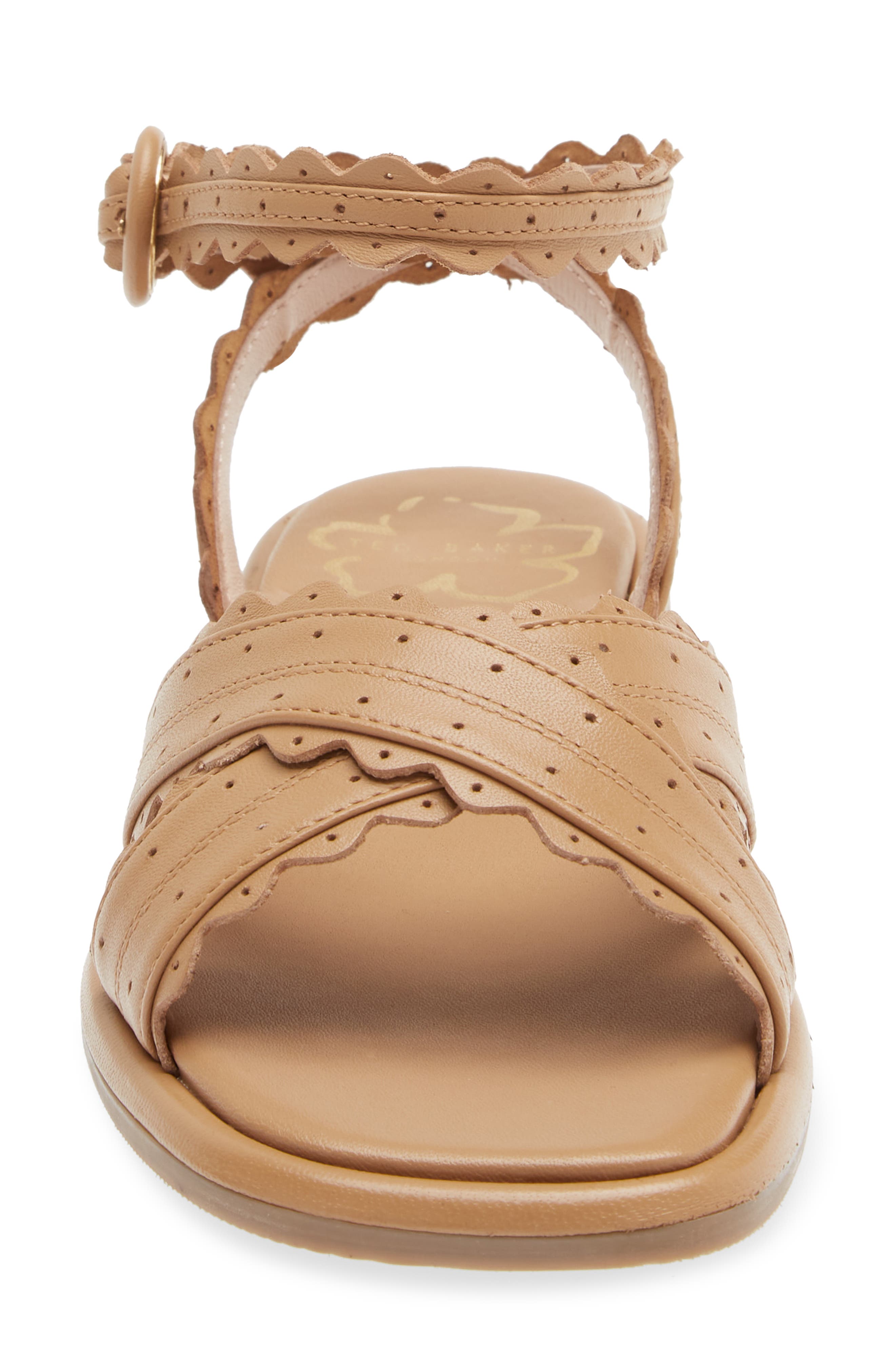 Ted Baker London Taymiah Scalloped Sandal, Alternate, color, 