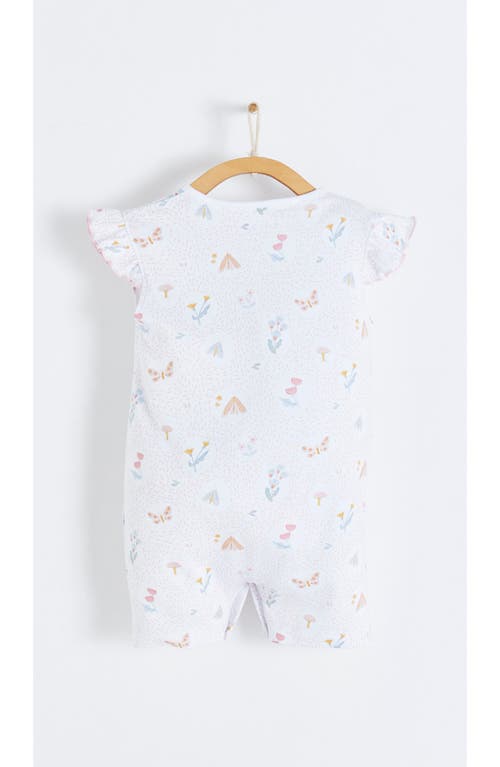 Babycottons Delphine Short Romper In Full Print