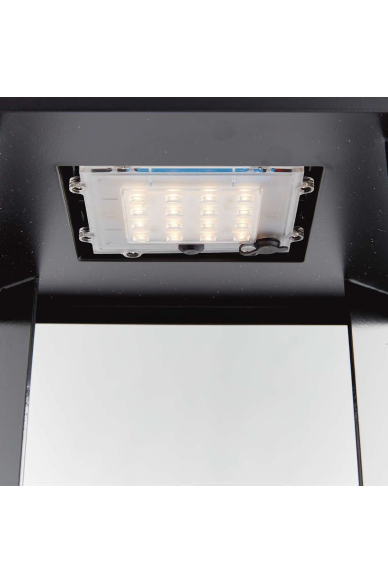 Hanley Solar Led Lantern 18", Alternate, color, Black