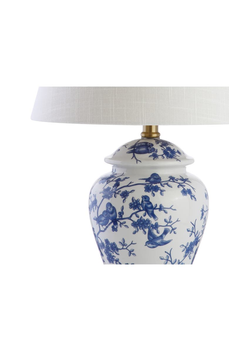 JONATHAN Y Penelope Chinoiserie Classic LED Table Lamp, Alternate, color, Blue/White
