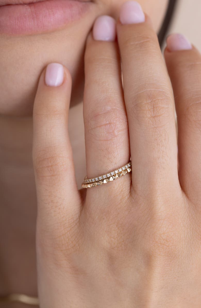 Zoë Chicco Stud Band Ring, Alternate, color, 14K Yellow Gold