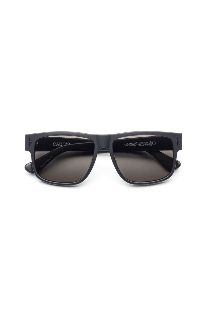 Caddis Mister Cartoon | Polarized Sunglasses, Main, color, Dark Metallic Grey