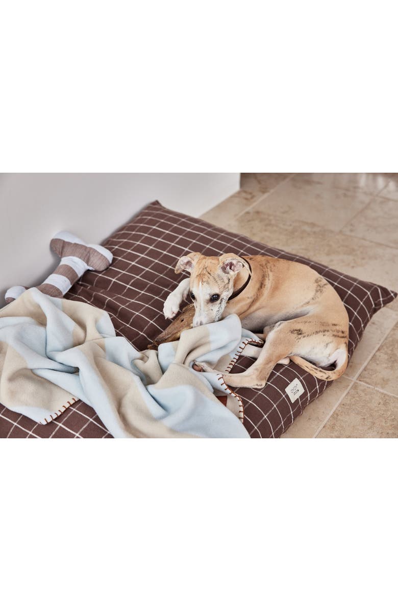 OYOY Kaya Dog Blanket, Alternate, color, Ice Blue