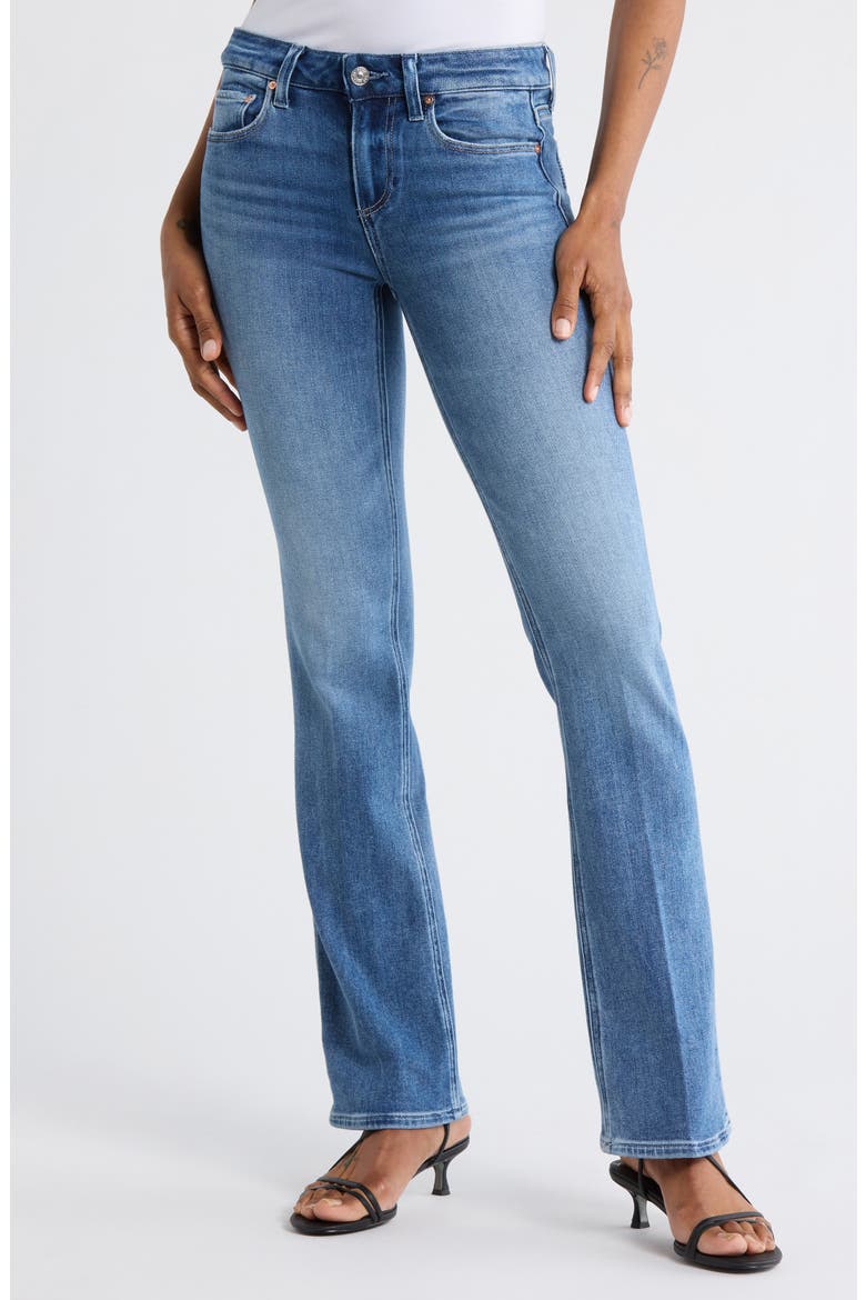 Manhattan High Waist Bootcut Jeans, Main, color, SHOWTIME