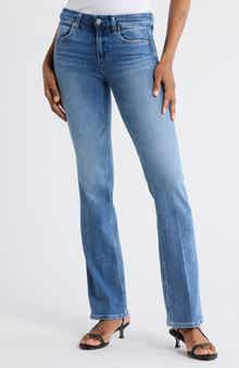 PAIGE Manhattan High Waist Bootcut Jeans
