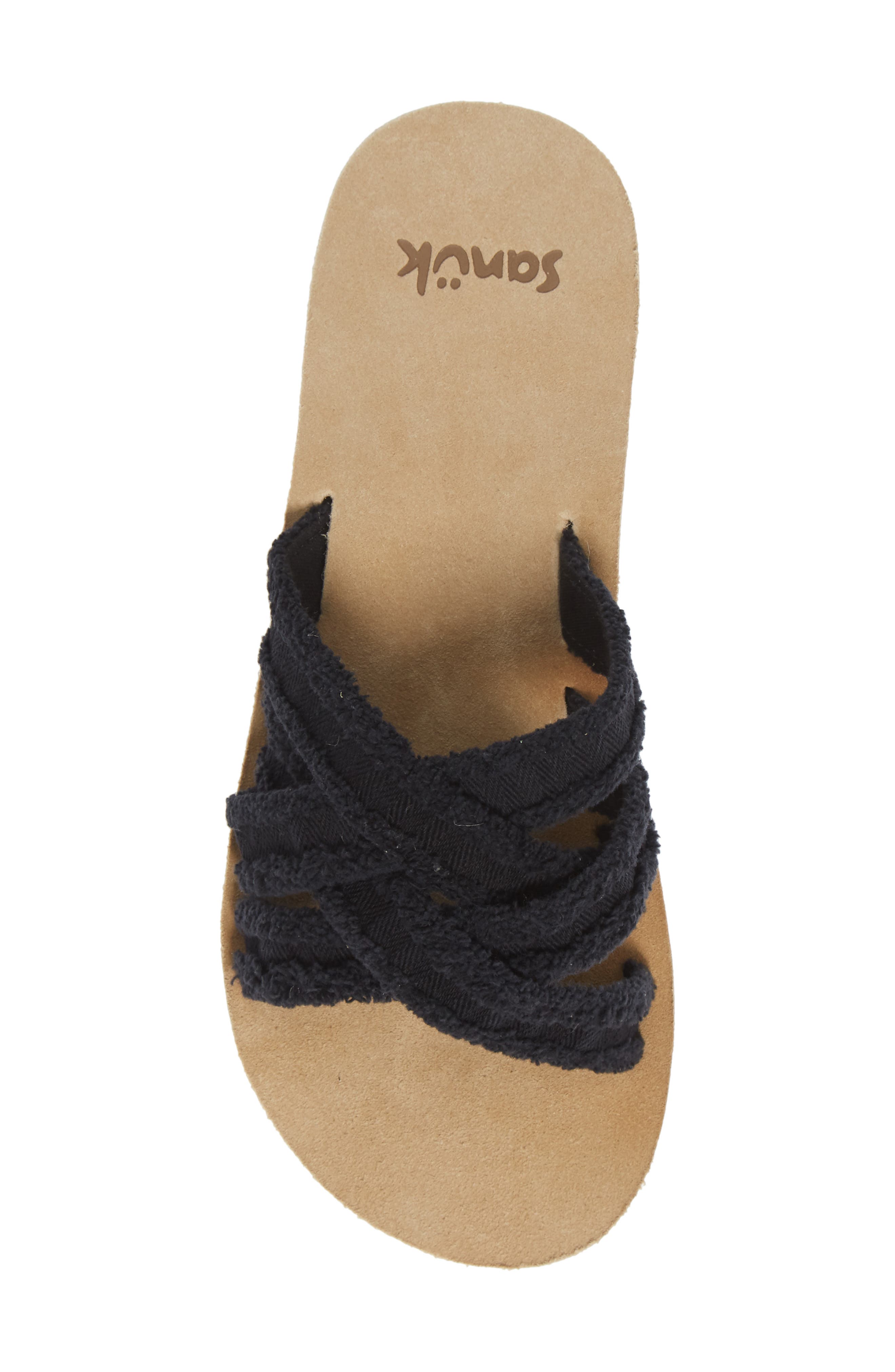 Sanuk Fraidy Slide Sandal, Alternate, color, 