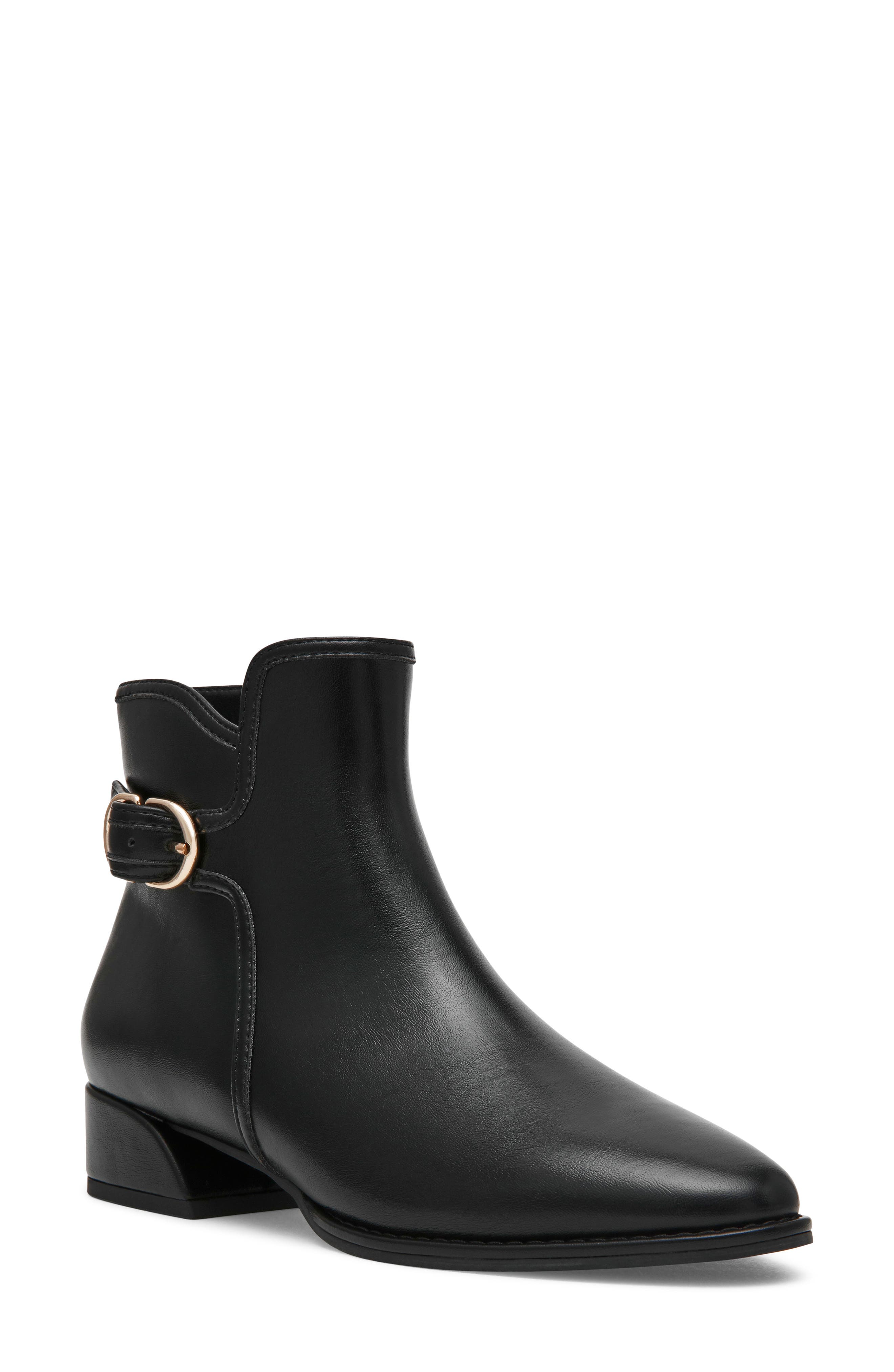 Akanchor Bootie, Main, color, BLACK SMOOTH