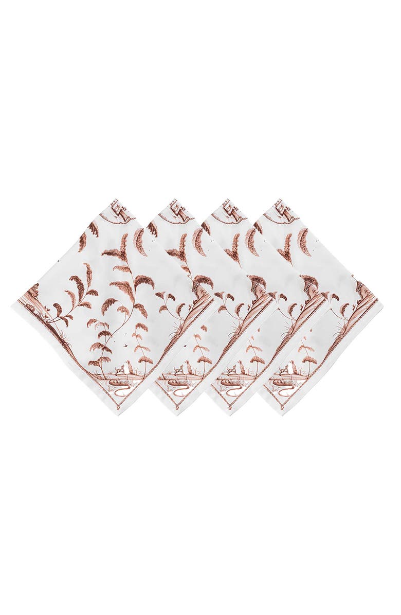 Juliska Country Estate Harvest Set of 4 Napkins, Main, color,
