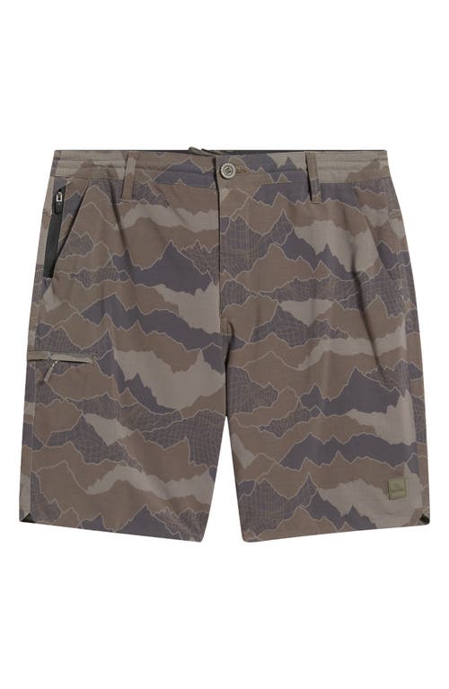 Rip Curl Global Entry Boardwalk Water Repellent Shorts In Green