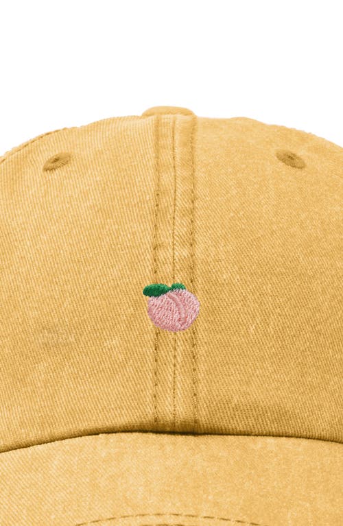 Dalix Lil Peach Dad Cap In Gold