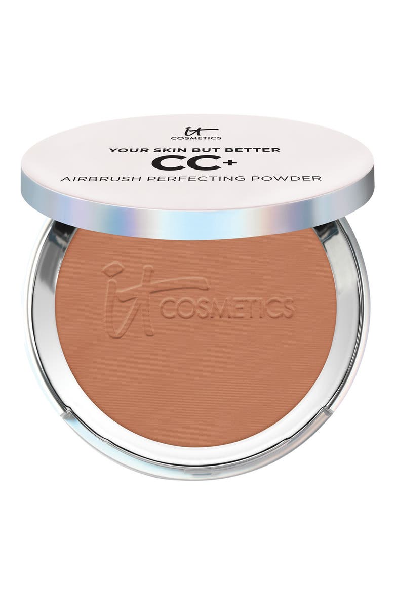 Your Skin But Better CC+ Airbrush Perfecting Powder, Main, color, DEEP