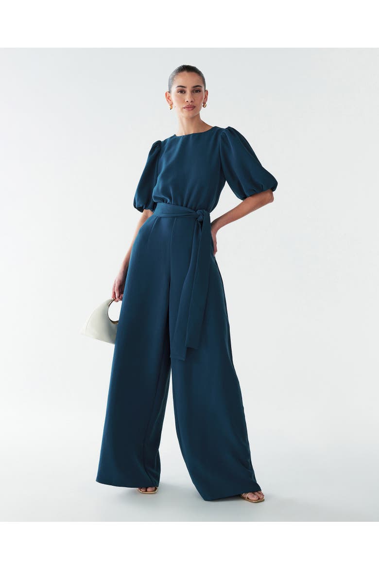 Laney Jumpsuit, Main, color, Teal