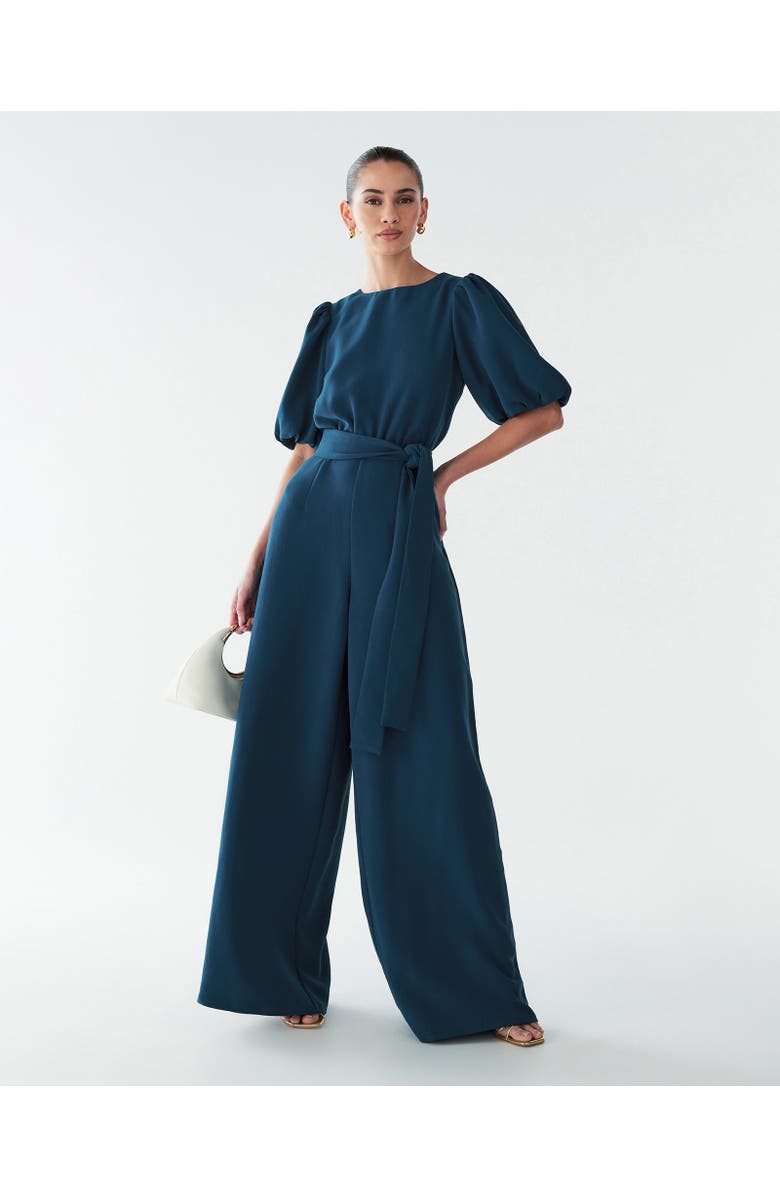 BWLDR Laney Jumpsuit, Main, color, Teal