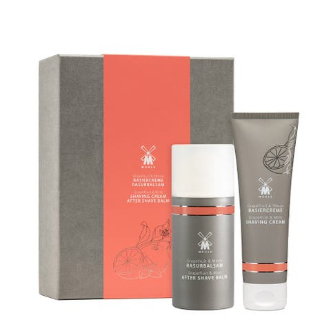 Shave Care Grapefruit & Mint Shaving Cream & Aftershave Gift Set