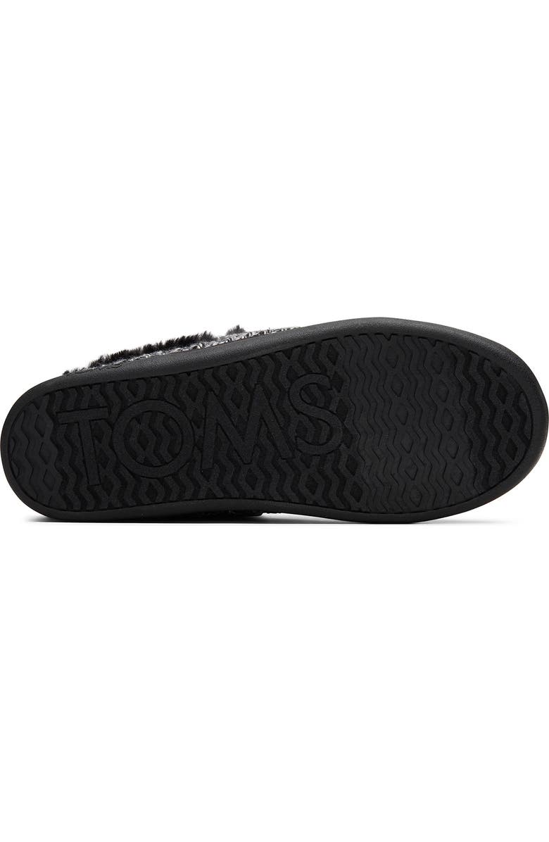 TOMS Faux Fur Lined Slipper, Alternate, color,