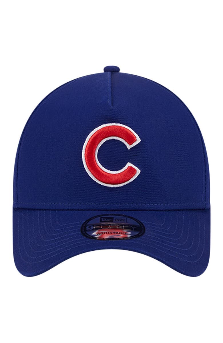 New Era Men's New Era Royal Chicago Cubs Team Color A-Frame 9FORTY Adjustable Hat, Alternate, color, Royal