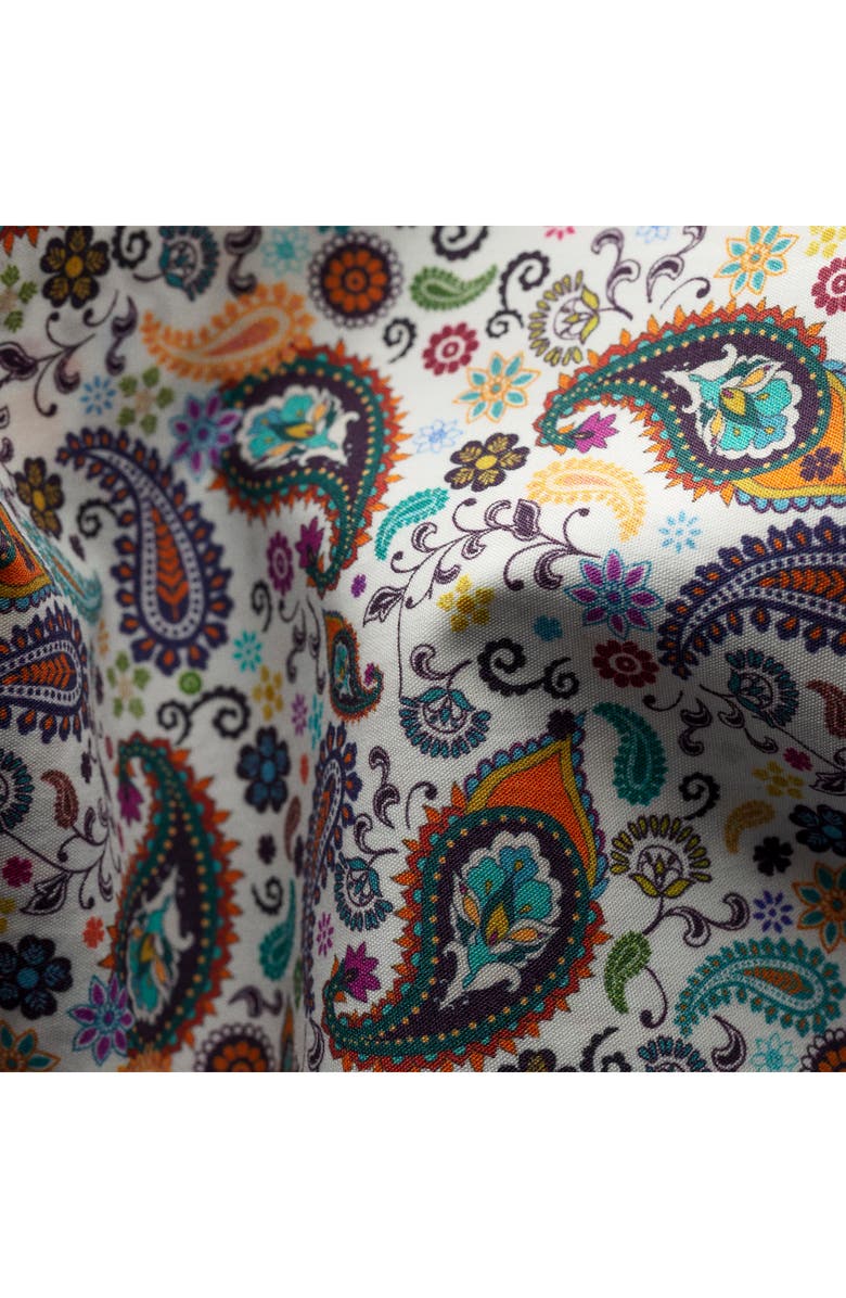 Eton Slim Fit Paisley Dress Shirt, Alternate, color,