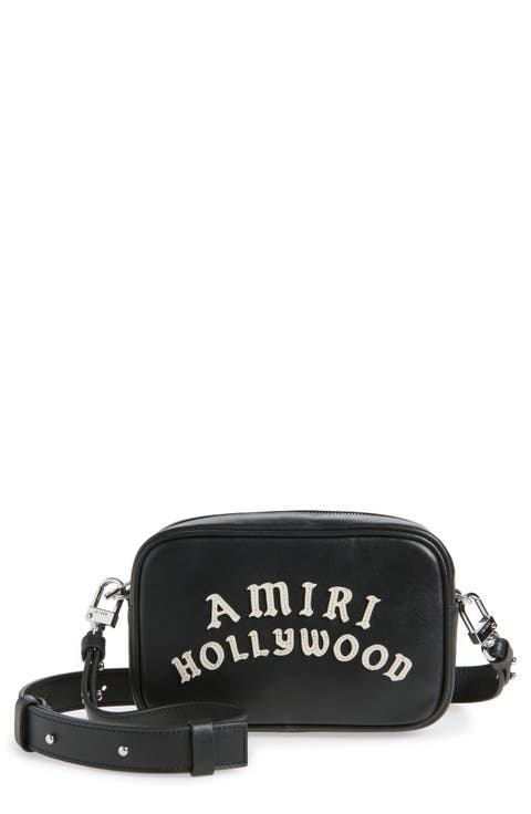 AMIRI ロゴ Bones Stacked クロスボディバッグ 人気 Amiri Men's Bones Stacked Crossbody Bag - Bergdorf Goodman