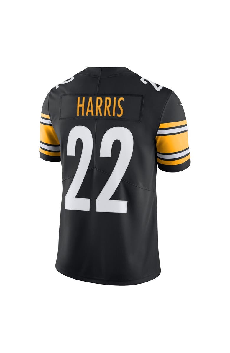 Nike Men's Nike Najee Harris Black Pittsburgh Steelers Vapor Limited Jersey, Alternate, color,