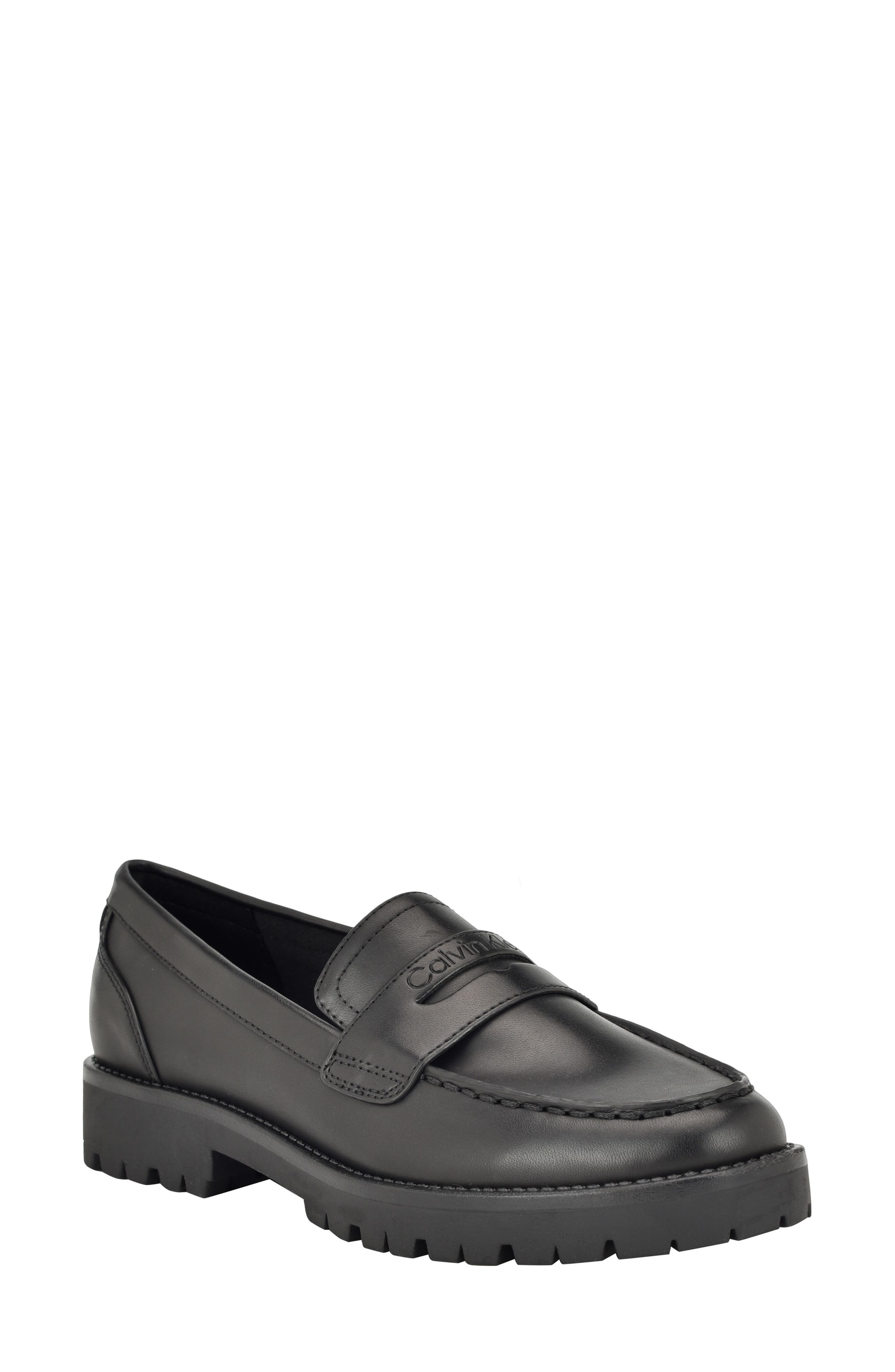 Calvin Klein Frenza Faux Leather Loafer