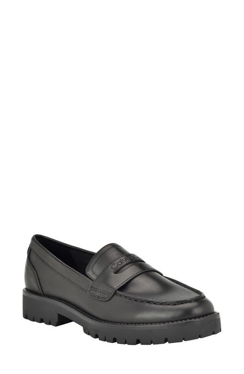Frenza Faux Leather Loafer (Women)