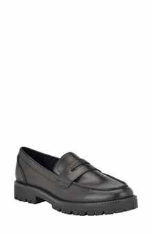 Calvin Klein Frenza Faux Leather Loafer