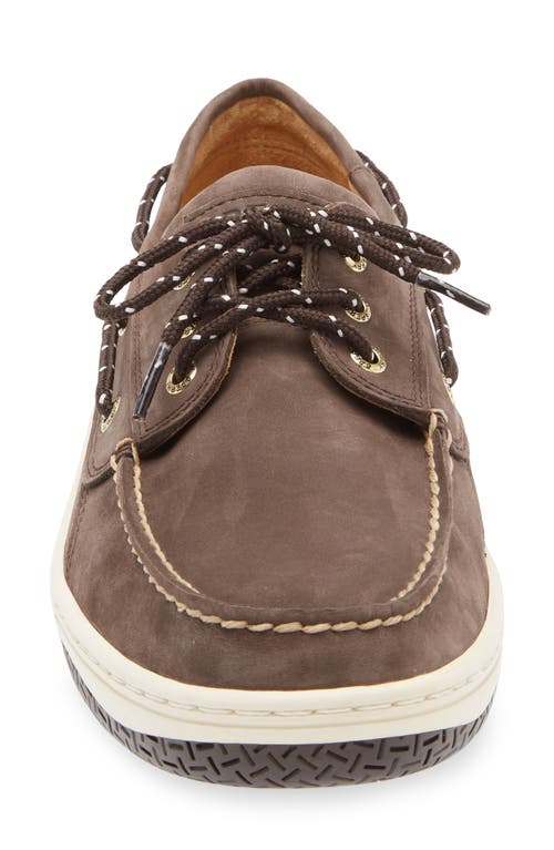Sperry Top-sider® Sperry Billfish™ 3-eye Boat Shoe In Brown Leather Nubuck
