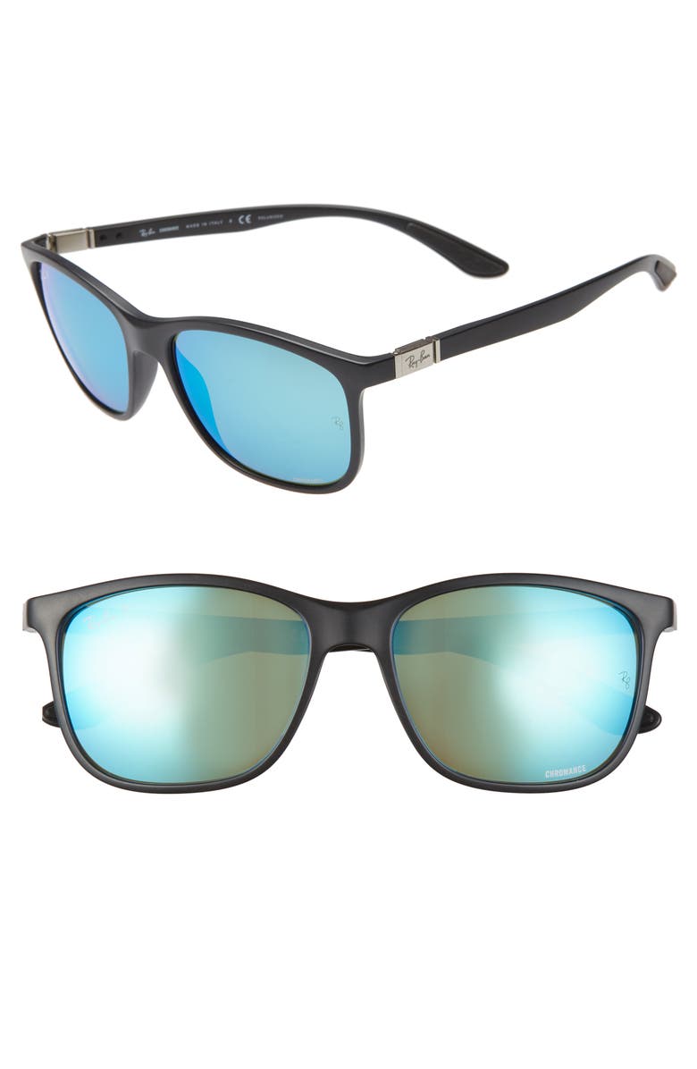 Ray-Ban 59mm Chromance Polarized Sunglasses, Main, color, 