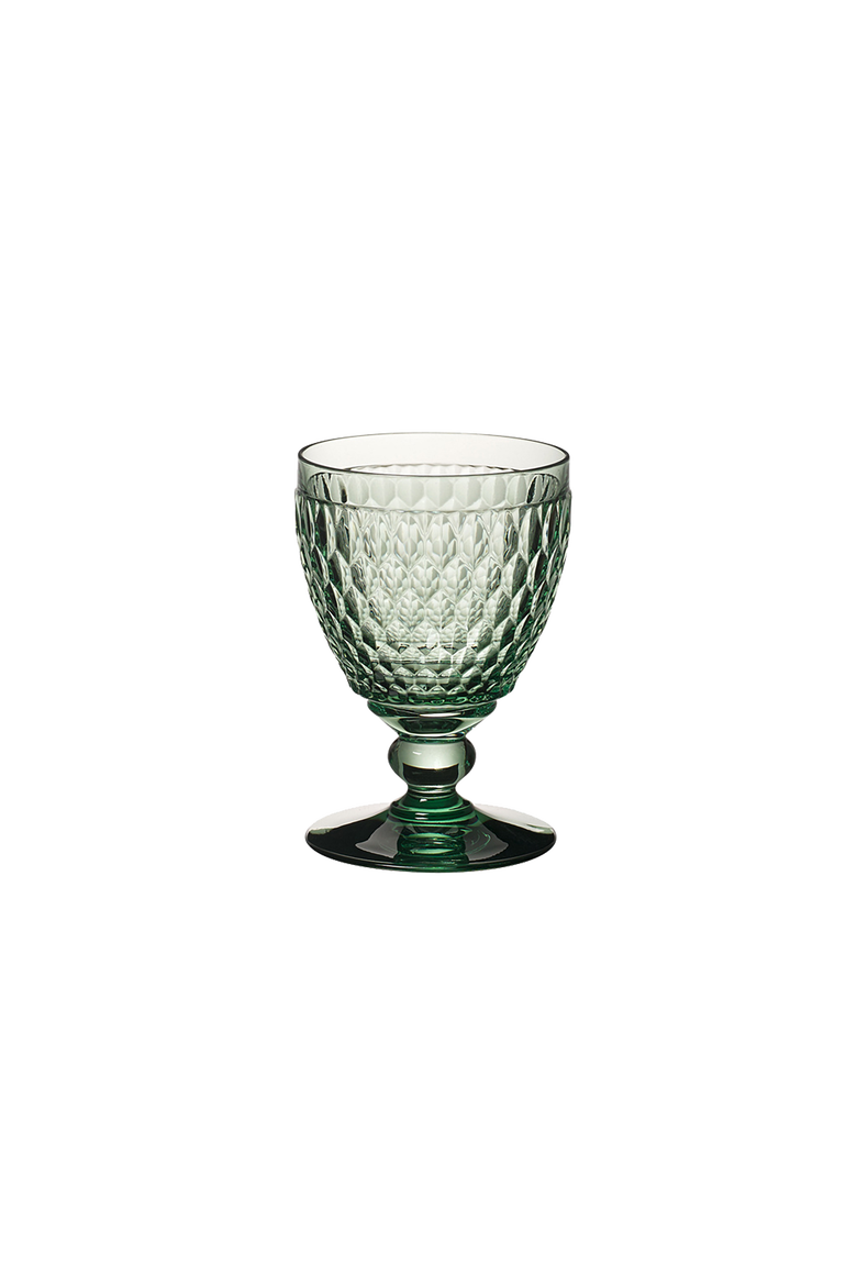 Boston coloured Set of 4 Goblet, Main, color, green