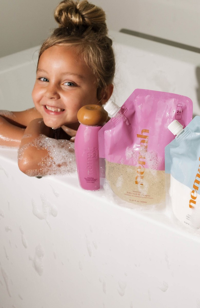 Nēmah Nourishing Baby Wash and Shampoo, Alternate, color, Refill