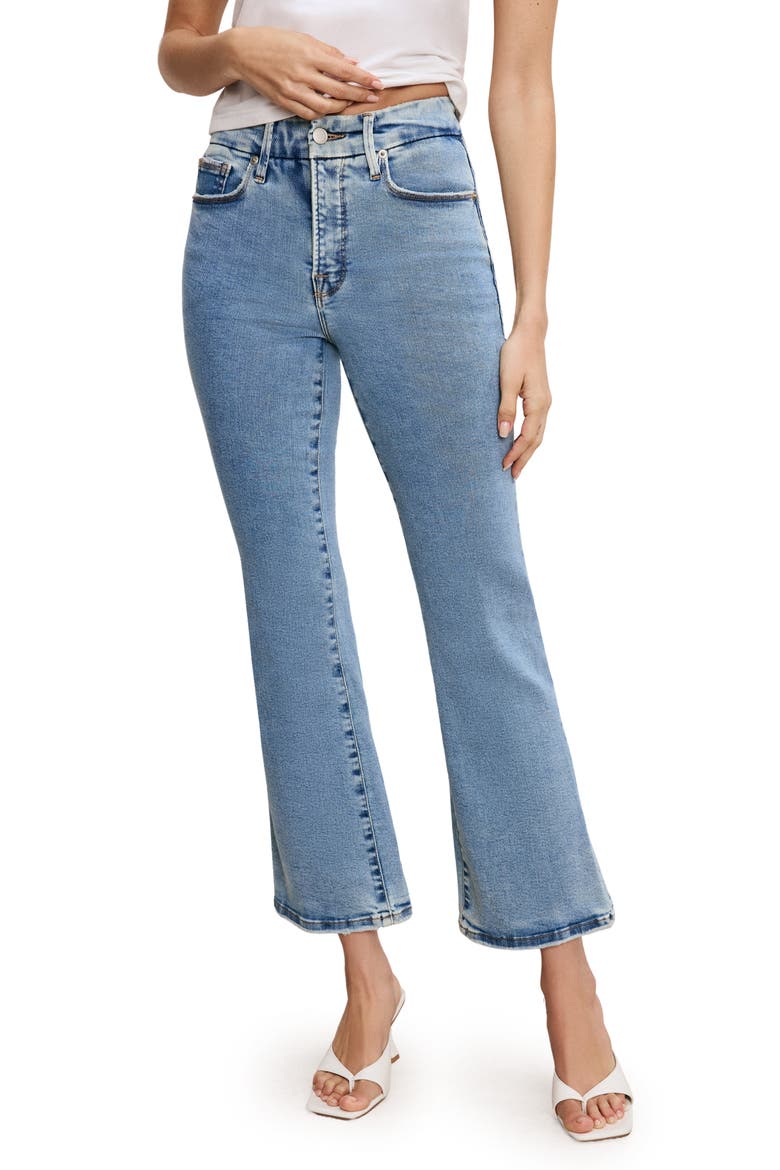 Good Legs Crop Bootcut Jeans, Main, color, BLUE