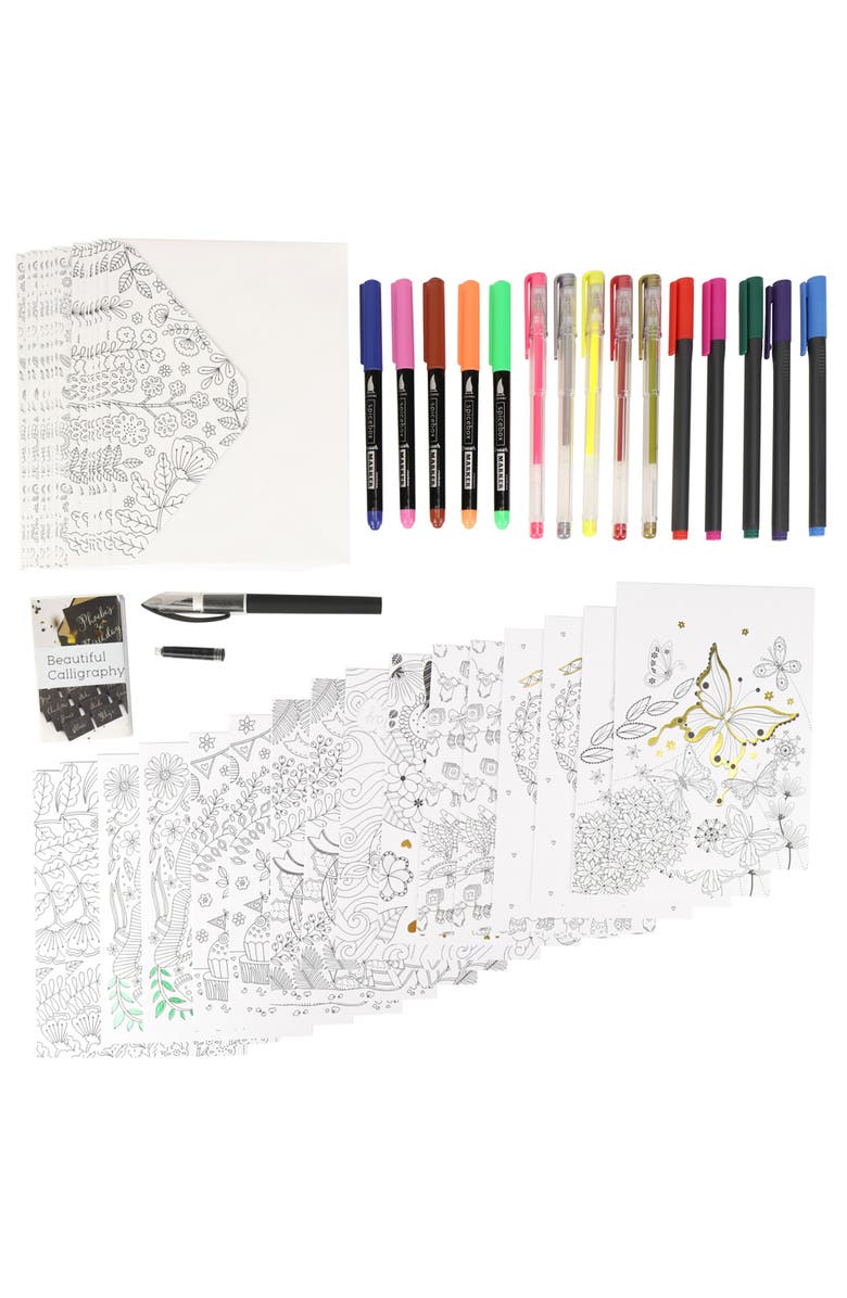 Sketch Plus Mindful Color And Gift Alloccasion Cards Kit, Alternate, color,