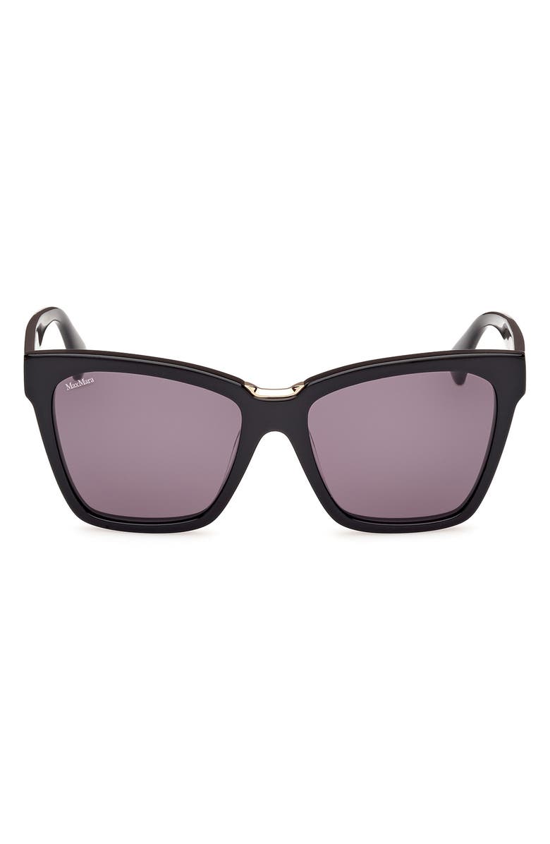 Max Mara 55mm Cat Eye Sunglasses, Main, color, 