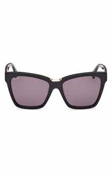 55mm Cat Eye Sunglasses