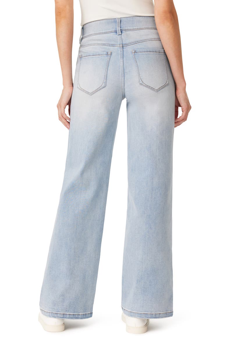 CURVE APPEAL Desk to Dinner 32-Inch High Rise Wide Leg Jeans, Alternate, color, Positano