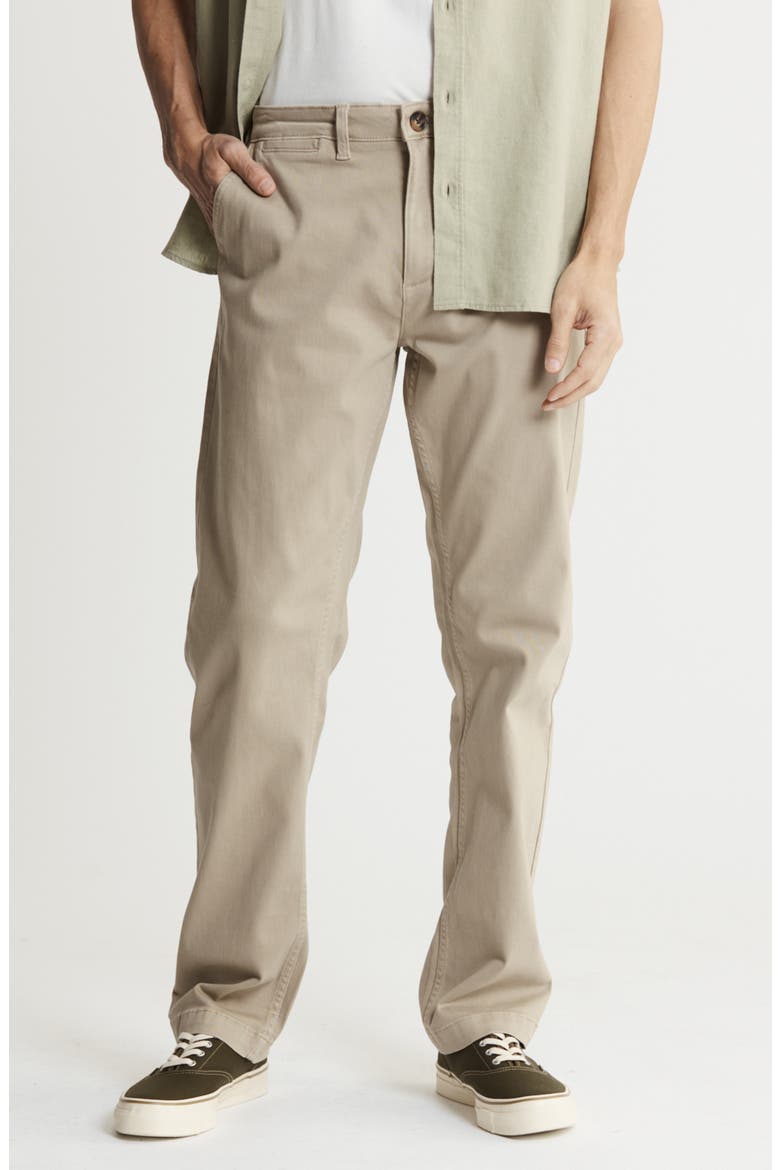 Classic Straight Leg Pants, Main, color, KHAKI
