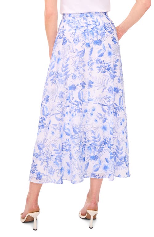 Halogenr Halogen(r) Floral Pull-on Midi Skirt